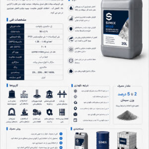 ژل میکروسیلیس حاوی پلی کربوکسیلات