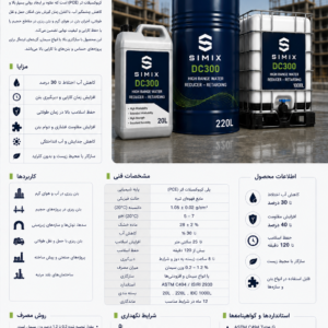 simix DC300 روان کننده دیرگیر